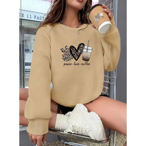 219223 beige Sweat