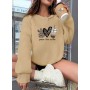 219223 beige Sweat