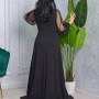 219646 TOPTAN SİYAH ABİYE toptan bayan giyim