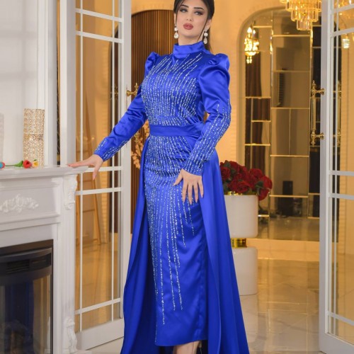 219676 TOPTAN SAKS ABİYE toptan bayan giyim