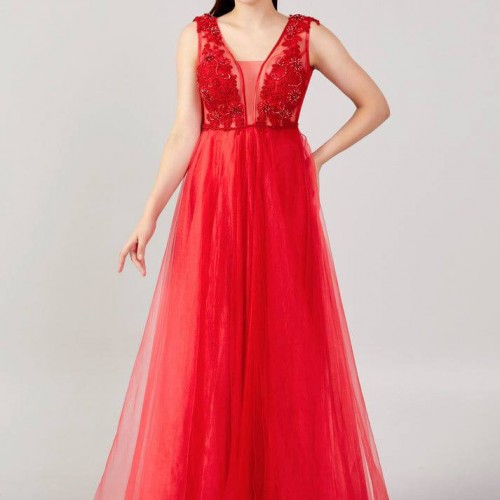 219730 TOPTAN KIRMIZI ABİYE 219730 TOPTAN KIRMIZI ABİYE toptan bayan giyim