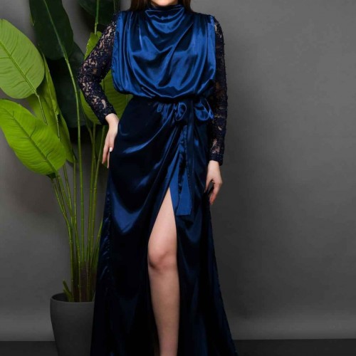 219732 TOPTAN LACİVERT ABİYE 219732 TOPTAN LACİVERT ABİYE toptan bayan giyim