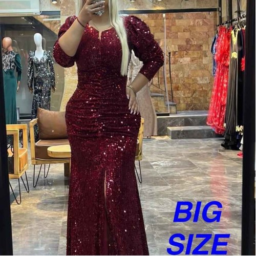 219735 TOPTAN BORDO ABİYE toptan bayan giyim