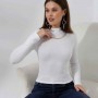 219833 TOPTAN BEYAZ BLUZ toptan bayan giyim