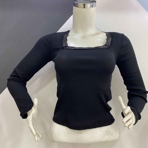 219886 TOPTAN SİYAH BLUZ toptan bayan giyim