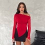 219937 TOPTAN KIRMIZI BLUZ 219937 TOPTAN KIRMIZI BLUZ toptan bayan giyim
