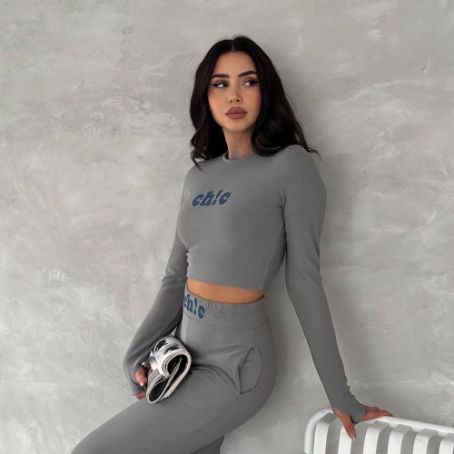 219949 TOPTAN GRİ PANTOLON TAKIM 219949 TOPTAN GRİ PANTOLON TAKIM toptan bayan giyim