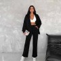 219995 TOPTAN SİYAH EŞOFMAN TAKIM toptan bayan giyim