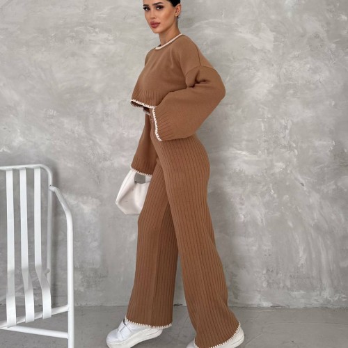 220001 TOPTAN VİZON PANTOLON TAKIM toptan bayan giyim