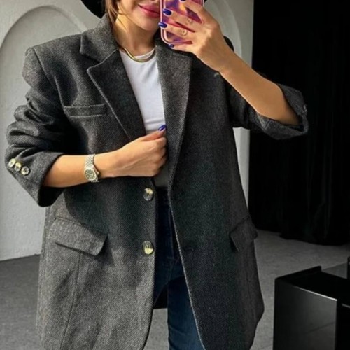 220029 TOPTAN HAKİ CEKET toptan bayan giyim