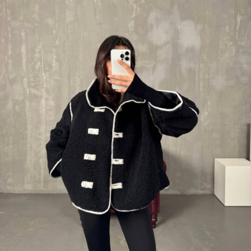 220052 TOPTAN SİYAH MONT toptan bayan giyim