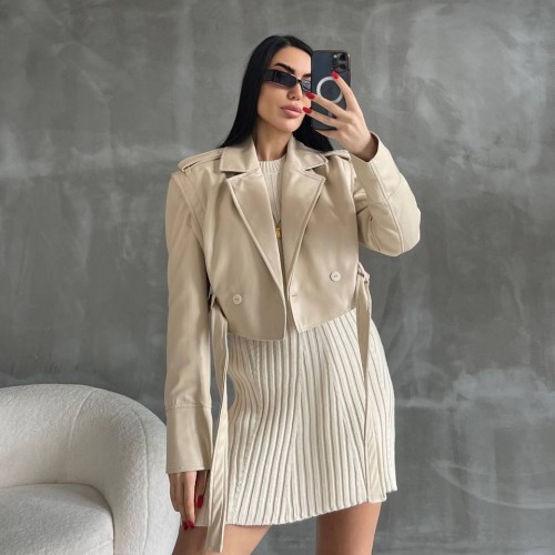 220161 TOPTAN BEJ CEKET 220161 TOPTAN BEJ CEKET toptan bayan giyim