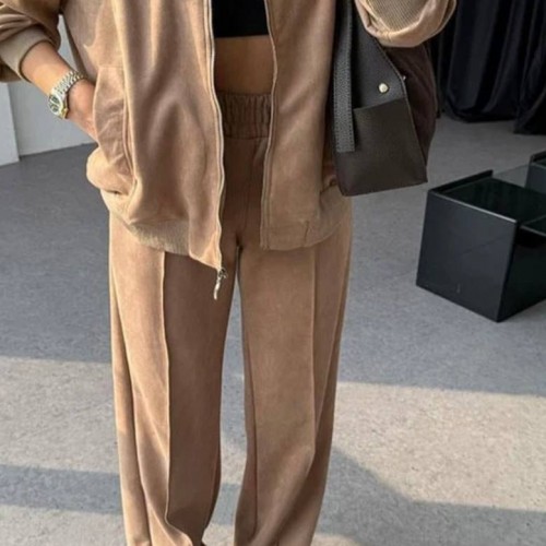 220178 TOPTAN BEJ EŞOFMAN TAKIM toptan bayan giyim