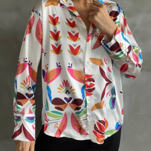 220202 TOPTAN DESENLİ GÖMLEK toptan bayan giyim