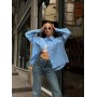 220303 bebe blue SHIRT