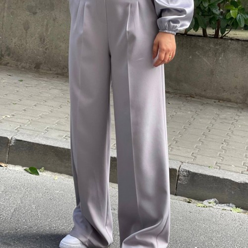 220313 TOPTAN GRİ PANTOLON toptan bayan giyim