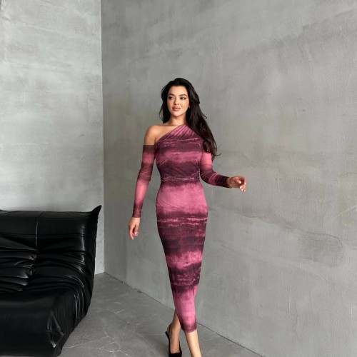 220327 TOPTAN DESENLİ ELBİSE toptan bayan giyim