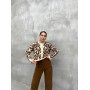 220389 leopard CARDIGAN