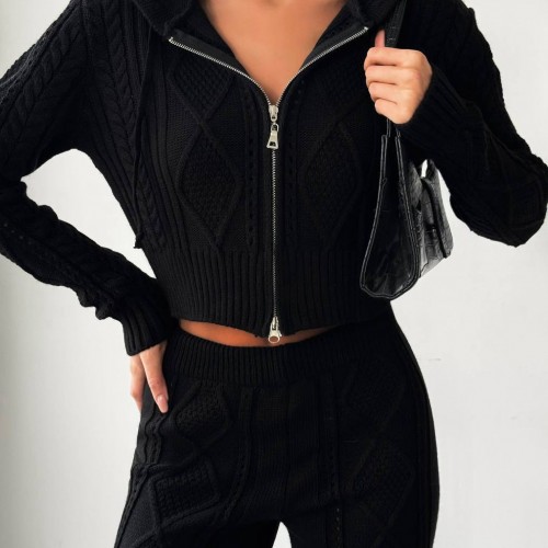 220476 TOPTAN SİYAH PANTOLON TAKIM 220476 TOPTAN SİYAH PANTOLON TAKIM toptan bayan giyim