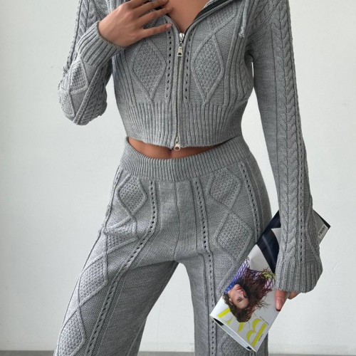 220479 TOPTAN GRİ PANTOLON TAKIM 220479 TOPTAN GRİ PANTOLON TAKIM toptan bayan giyim