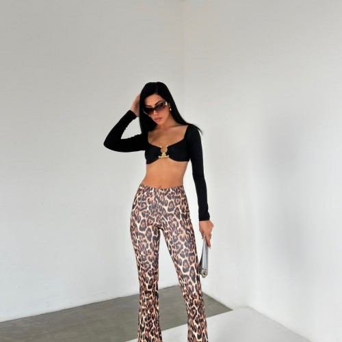 220503 TOPTAN DESENLİ PANTOLON toptan bayan giyim