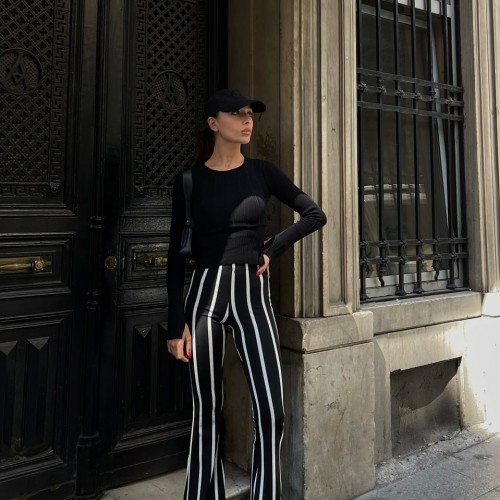 220505 TOPTAN ÇİZGİLİ PANTOLON 220505 TOPTAN ÇİZGİLİ PANTOLON toptan bayan giyim