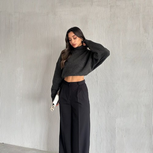 220526 TOPTAN SİYAH PANTOLON 220526 TOPTAN SİYAH PANTOLON toptan bayan giyim