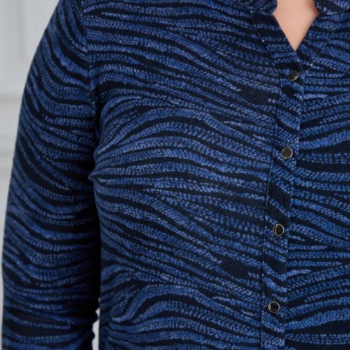 220607 TOPTAN DESENLİ GÖMLEK toptan bayan giyim