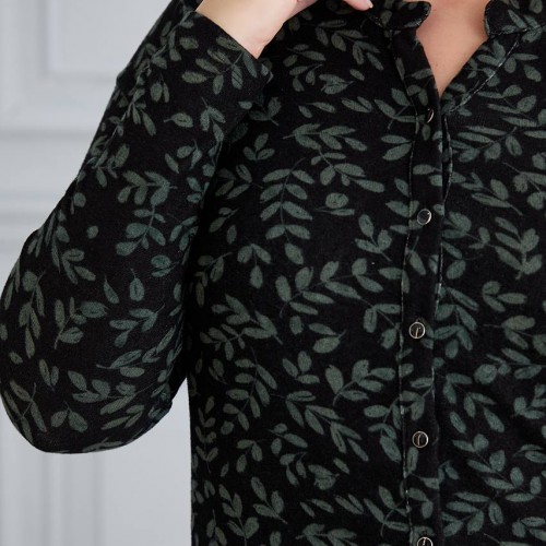 220613 TOPTAN DESENLİ GÖMLEK toptan bayan giyim