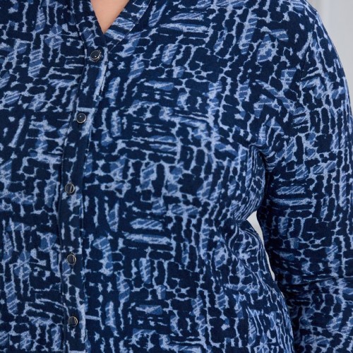 220616 TOPTAN DESENLİ GÖMLEK toptan bayan giyim