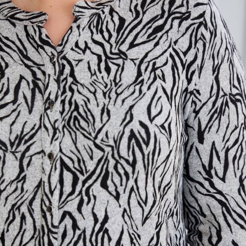 220617 TOPTAN DESENLİ GÖMLEK toptan bayan giyim