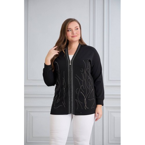 220622 black CARDIGAN