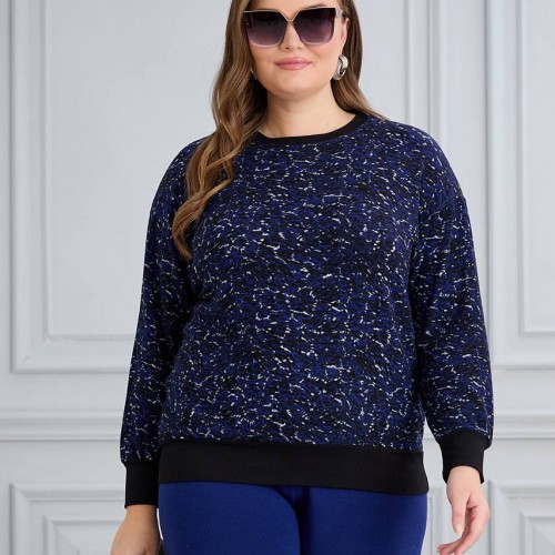 220634 TOPTAN DESENLİ BLUZ toptan bayan giyim