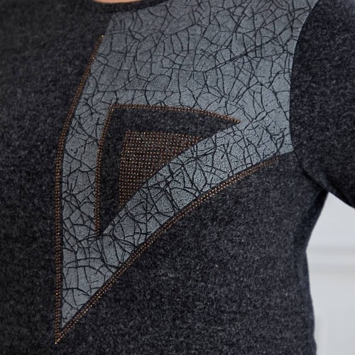 220648 TOPTAN SİYAH BLUZ toptan bayan giyim