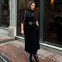 220703 TOPTAN SİYAH ELBİSE toptan bayan giyim
