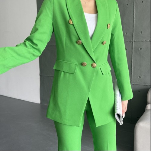 220861 TOPTAN YEŞİL PANTOLON TAKIM 220861 TOPTAN YEŞİL PANTOLON TAKIM toptan bayan giyim