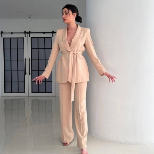 220915 TOPTAN BEJ PANTOLON TAKIM toptan bayan giyim