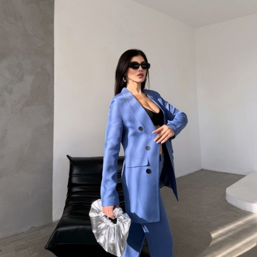 220921 TOPTAN MAVİ PANTOLON TAKIM toptan bayan giyim