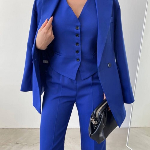 220932 TOPTAN SAKS PANTOLON TAKIM toptan bayan giyim