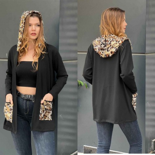 220975 TOPTAN SİYAH HIRKA