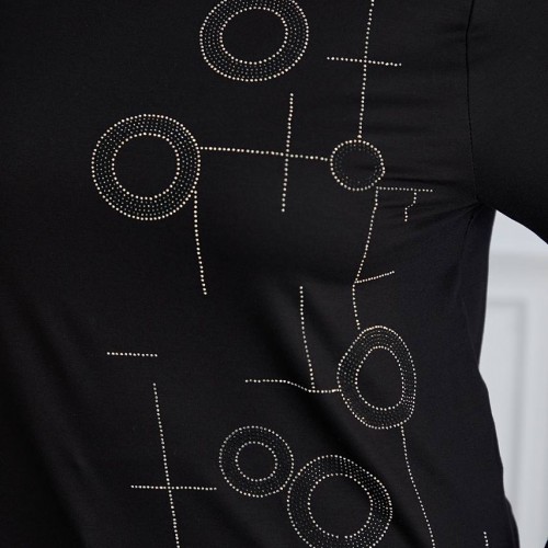 221007 TOPTAN SİYAH BLUZ toptan bayan giyim