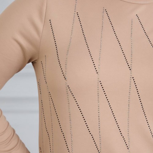 221021 TOPTAN BEJ BLUZ toptan bayan giyim