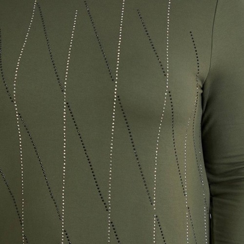 221023 TOPTAN HAKİ BLUZ toptan bayan giyim