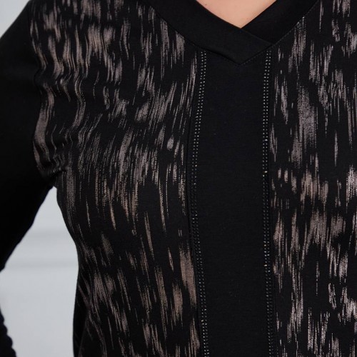 221029 TOPTAN SİYAH BLUZ toptan bayan giyim