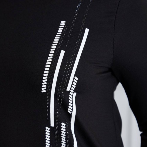 221030 TOPTAN SİYAH BLUZ toptan bayan giyim