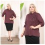 221035 TOPTAN BORDO GÖMLEK