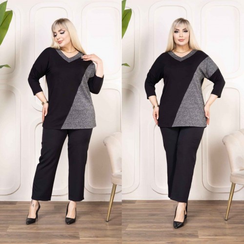 221058 TOPTAN SİYAH BLUZ toptan bayan giyim