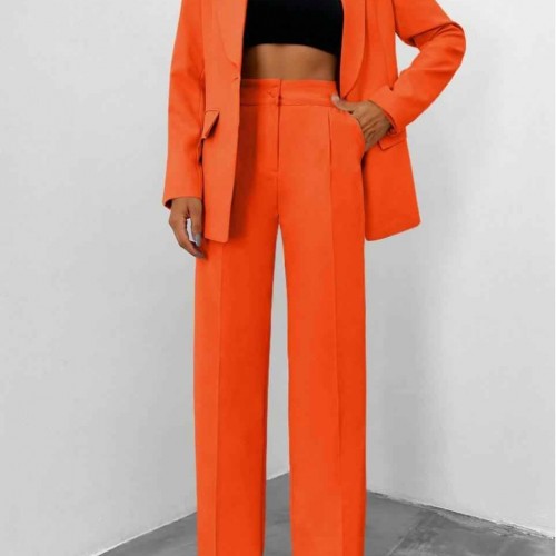 221169 TOPTAN ORANGE PANTOLON TAKIM 221169 TOPTAN ORANGE PANTOLON TAKIM toptan bayan giyim