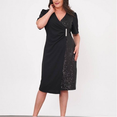 221266 TOPTAN SİYAH ELBİSE 221266 TOPTAN SİYAH ELBİSE toptan bayan giyim