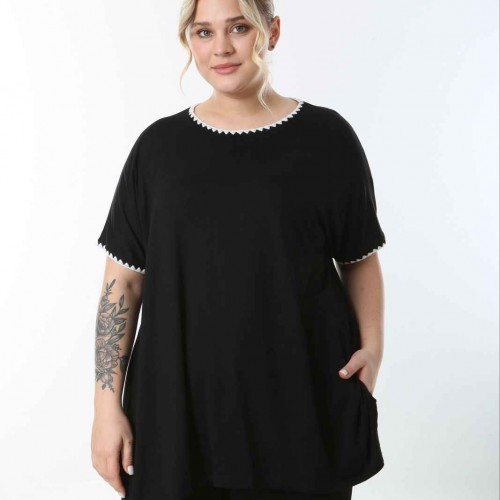 221405 TOPTAN DESENLİ BLUZ toptan bayan giyim